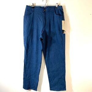 DG2 Diane Gilman Straight Leg blue jeans